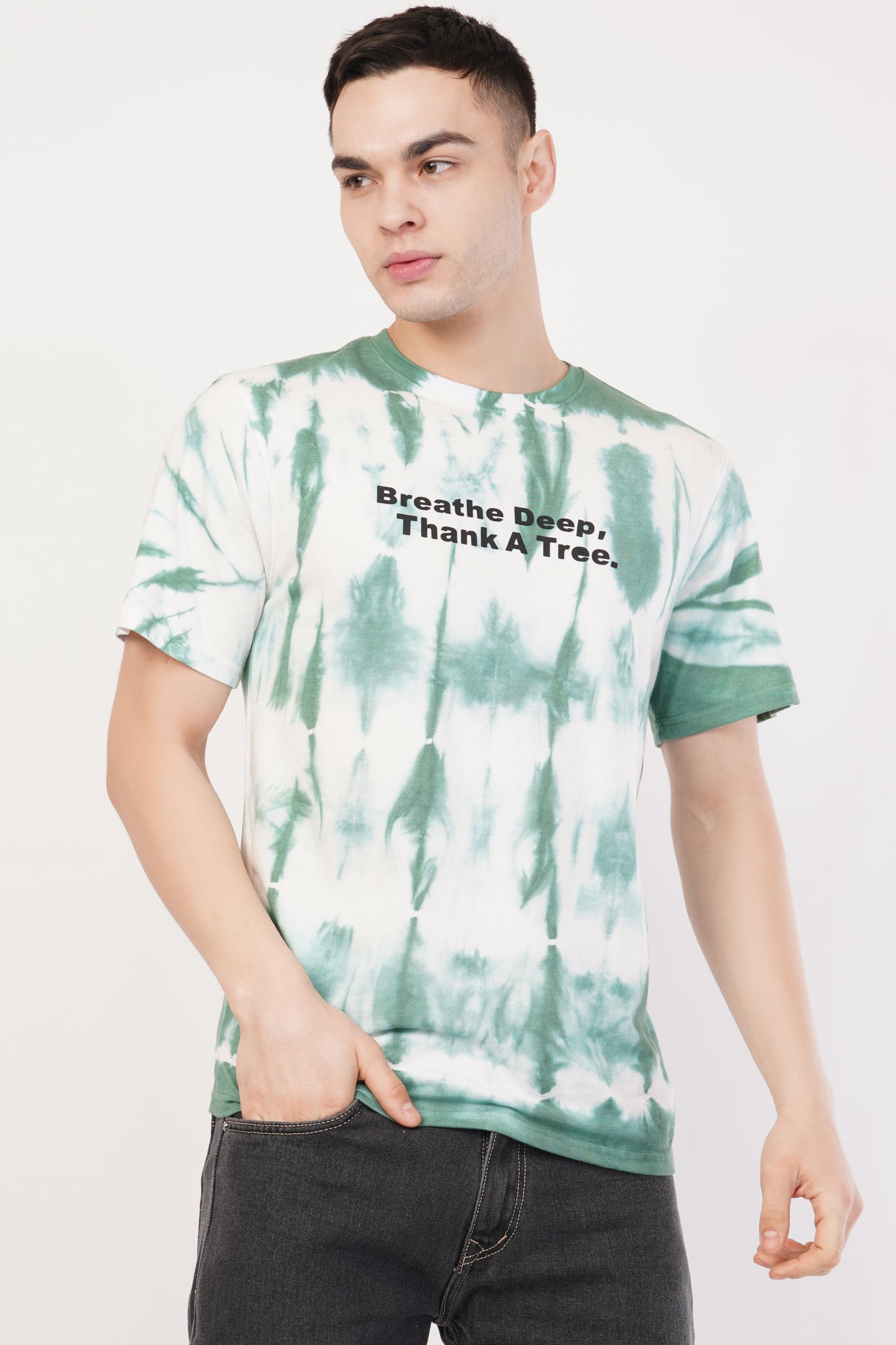 TreeSpeak Tie-Dye Tee