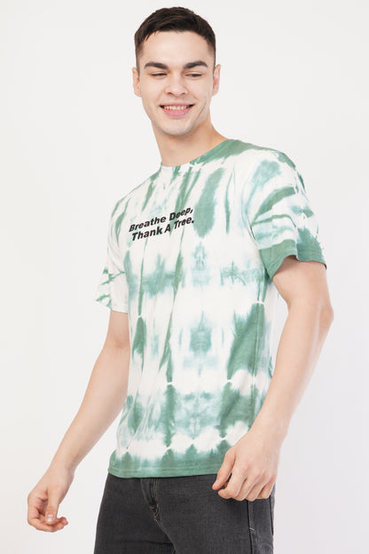 TreeSpeak Tie-Dye Tee