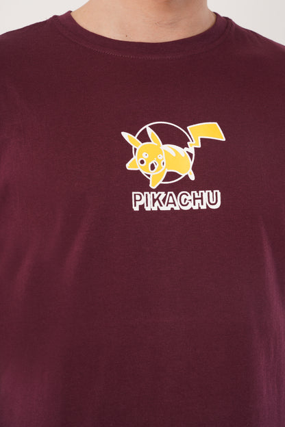 Pika Shock Maroon Red