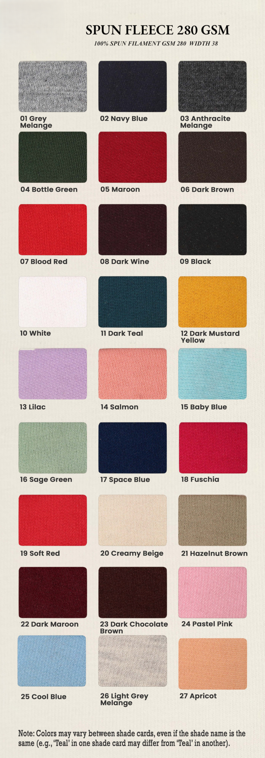 Spun Fleece 280 GSM