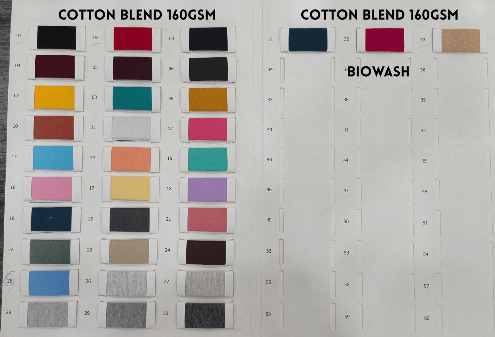 Cotton Poly 160 GSM