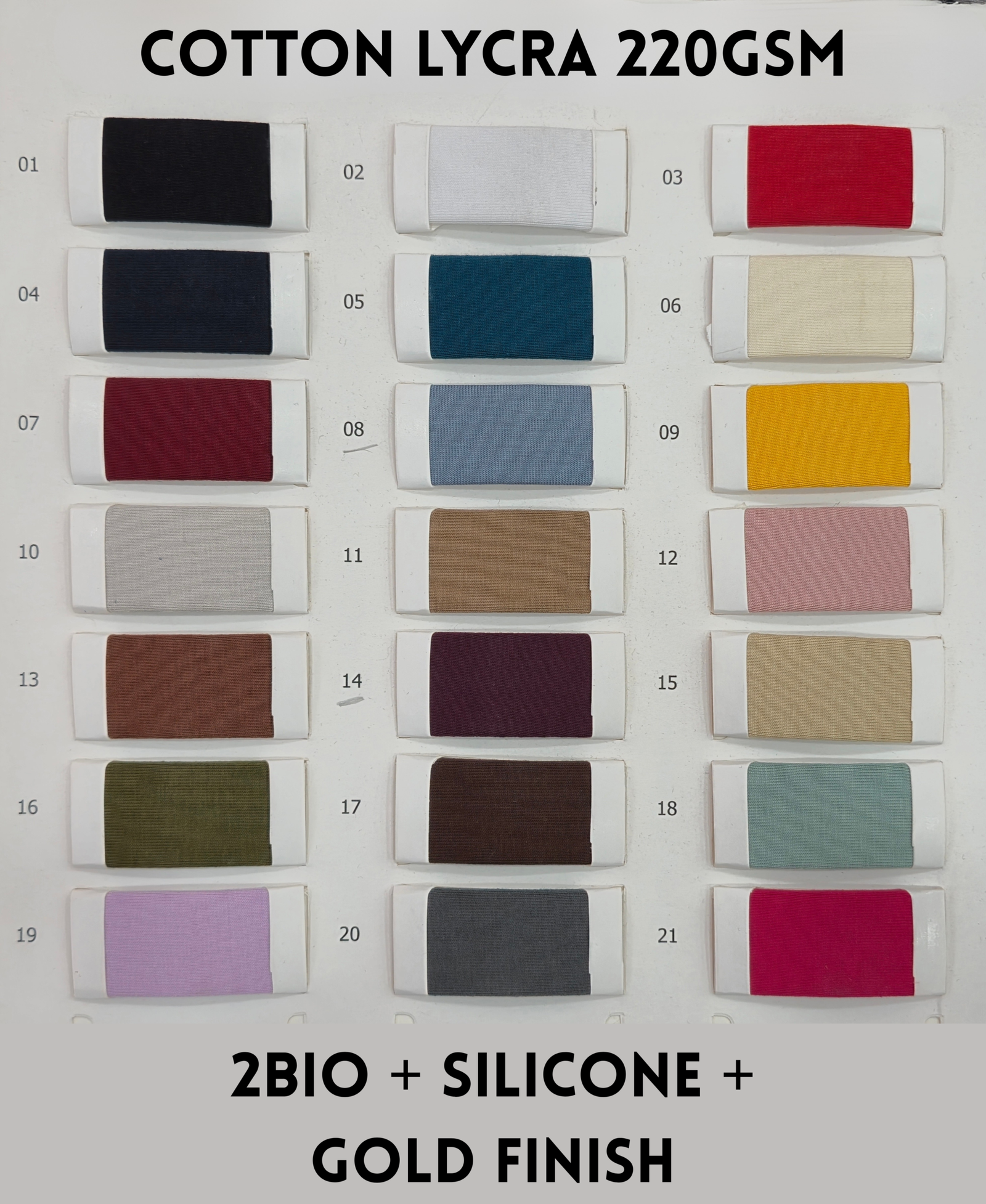 Cotton Lycra 220 GSM