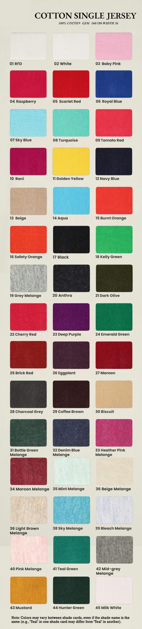 Cotton Sinker 160 GSM