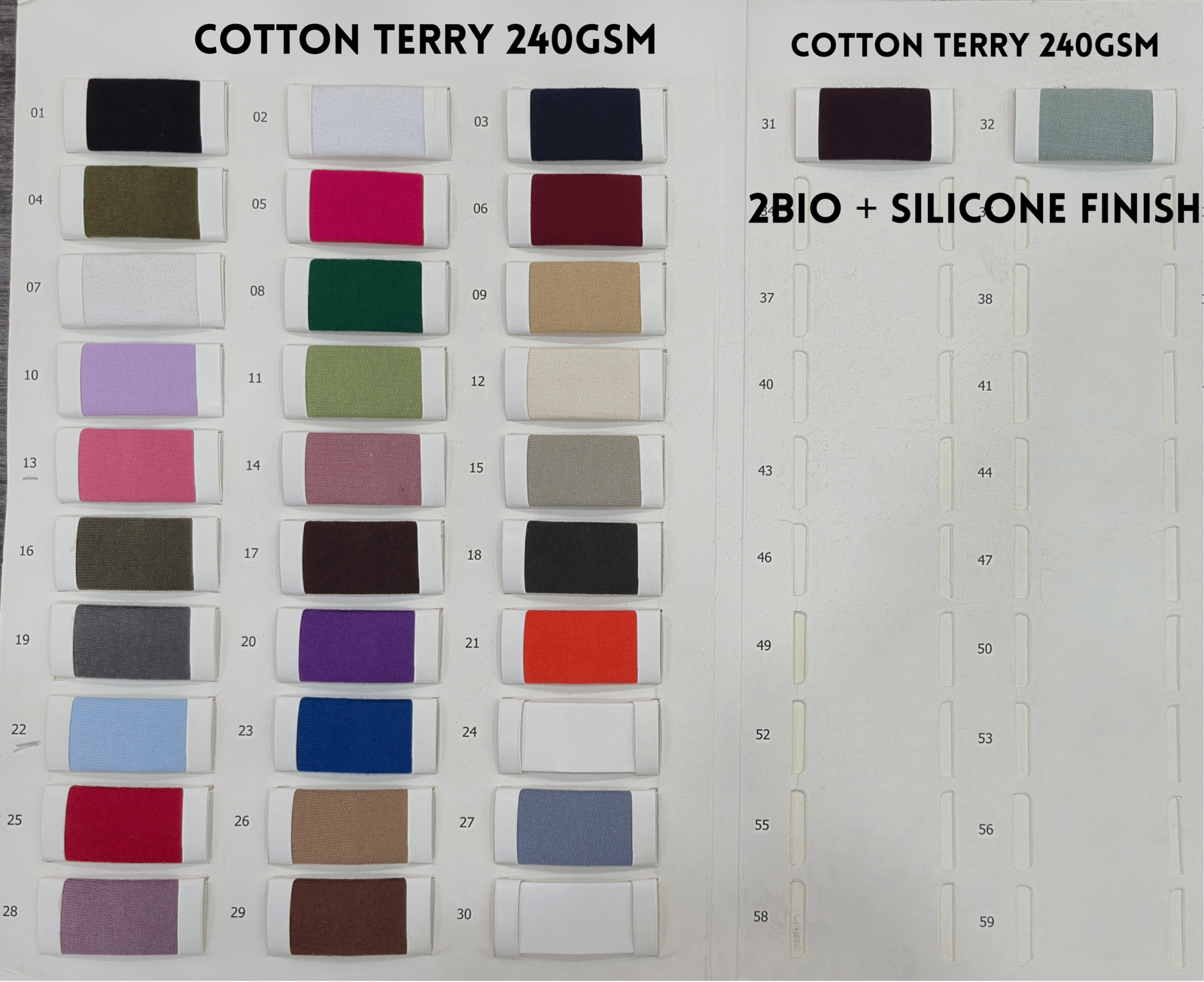 Cotton French Terry 240 GSM